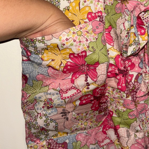 Floral Print Skirt with Tie Waist Size 10 - Picture 7 of 9